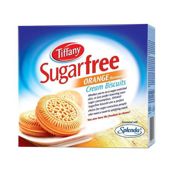 Tiffany Sugarfree Orange Cream Biscuit